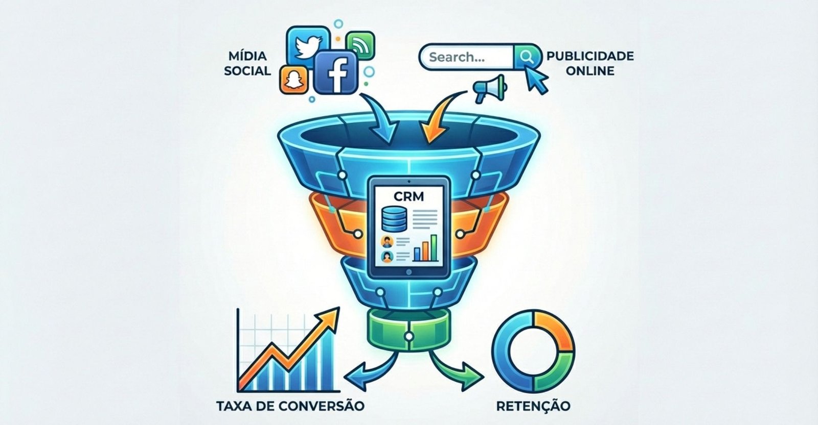 Otimização do funil de vendas digital com planejamento estratégico