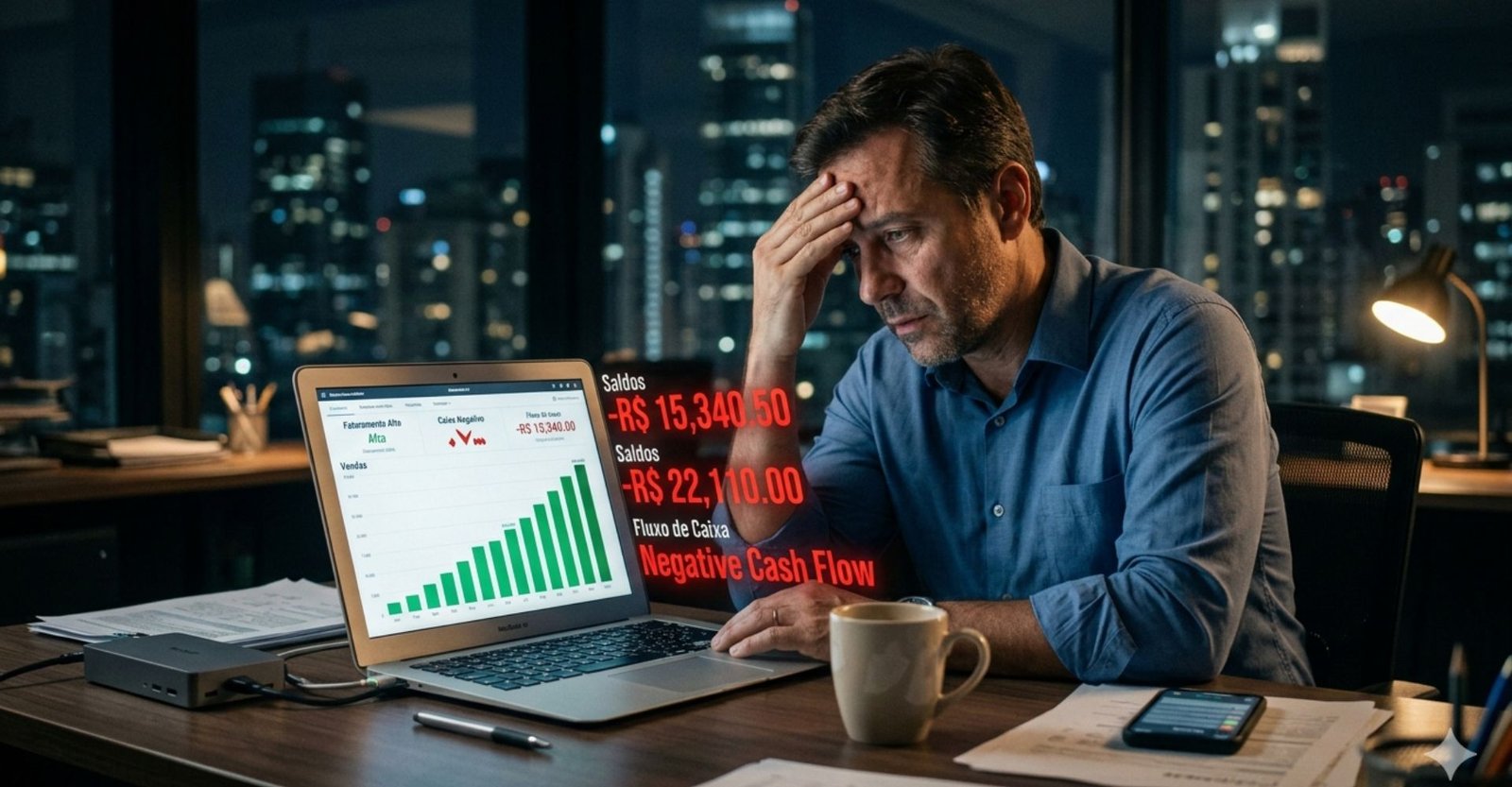 Fluxo de Caixa Negativo? Veja 5 Passos para Recuperar o Saldo