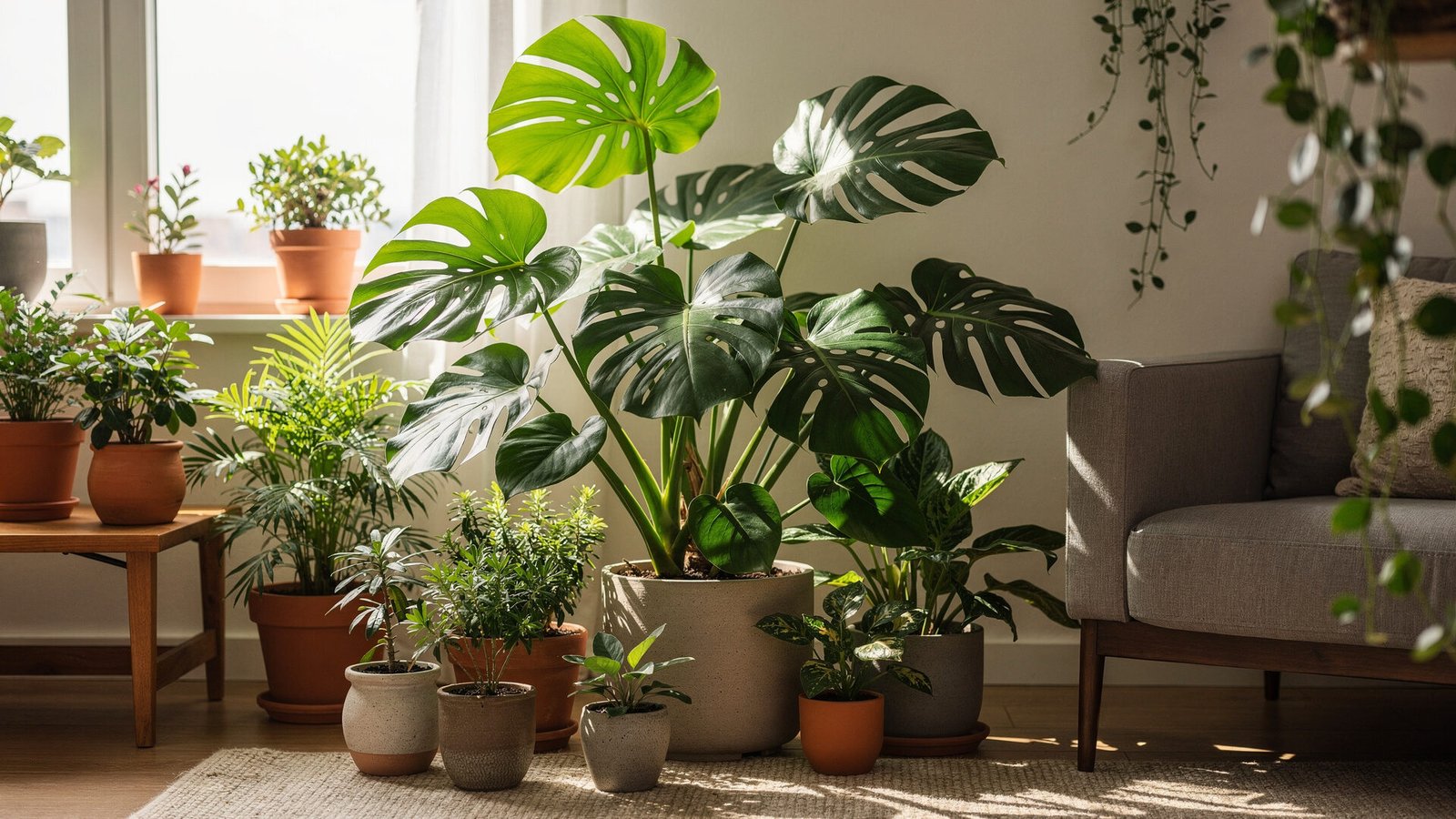 Descubra o poder do cultivo em casa: os primeiros passos essenciais 1 uma cena vibrante de uma sala de estar com estilo 1780323110