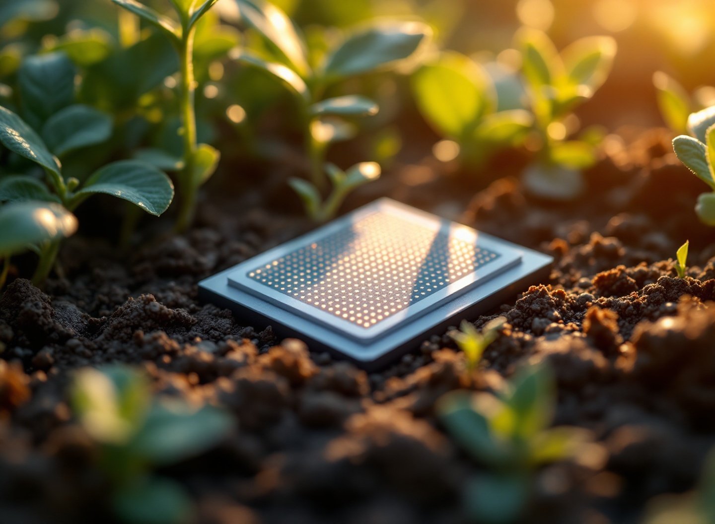Transforme sua horta: o impacto da irrigação inteligente 3 Sensor de umidade em solo de horta