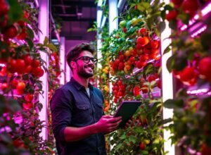 Luz cultivo doméstico - A Nova Tendência: Como as luzes de cultivo modernas estão transformando jardins internos, mesmo em espaços pequenos.