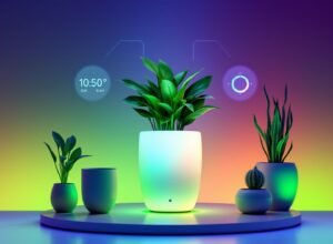 Vaso inteligente - Efeito Estufa em Casa: Como o vaso inteligente com automação está transformando o cuidado de plantas sem esforço.