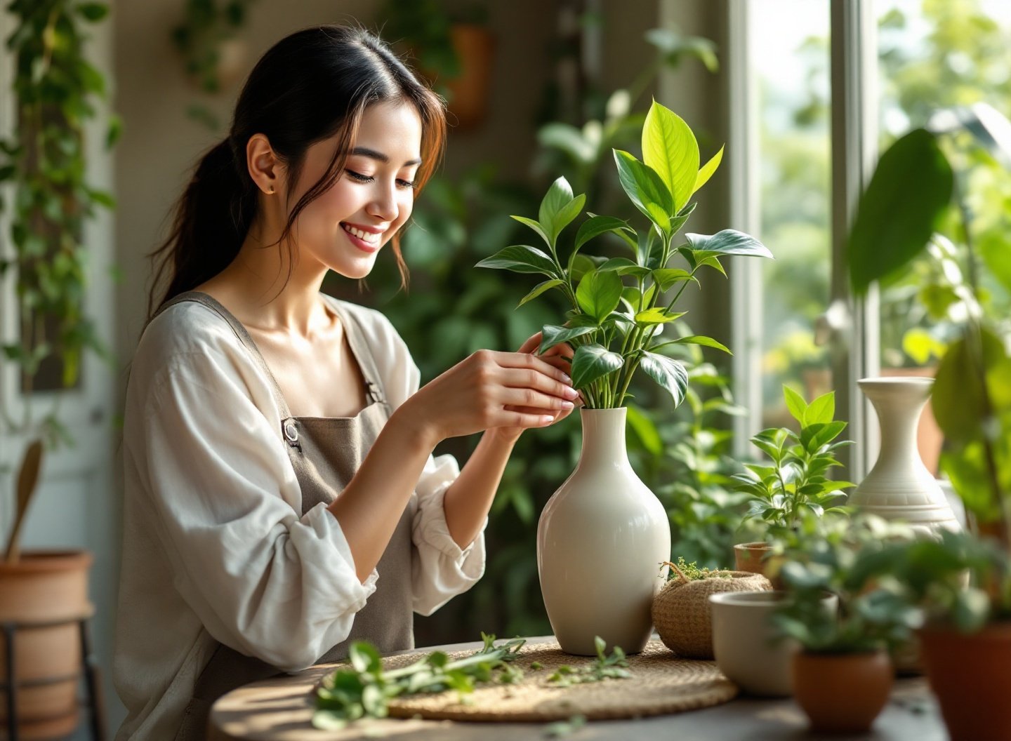 Plantas que Mudam Tudo: O Guia para Novatos no Jardim 3 Regando plantas para iniciantes
