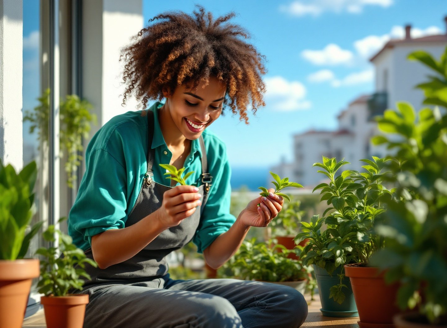 Cuidados com horta em apartamento
