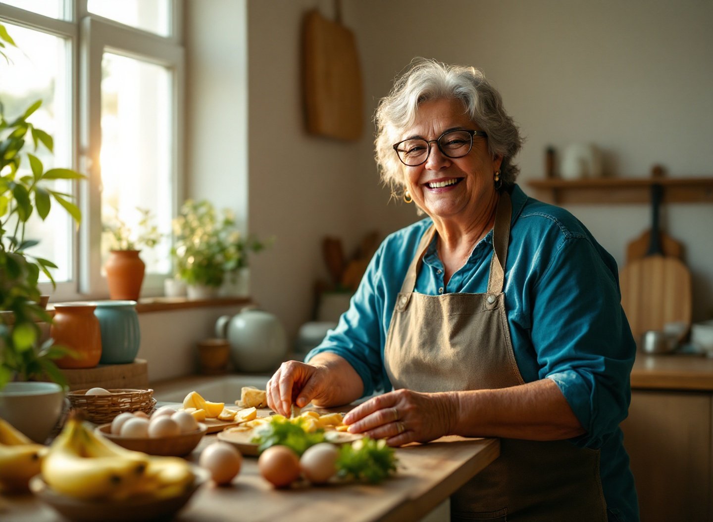 Mulher preparando resíduos de cozinha para fazer adubo caseiro em horta doméstica